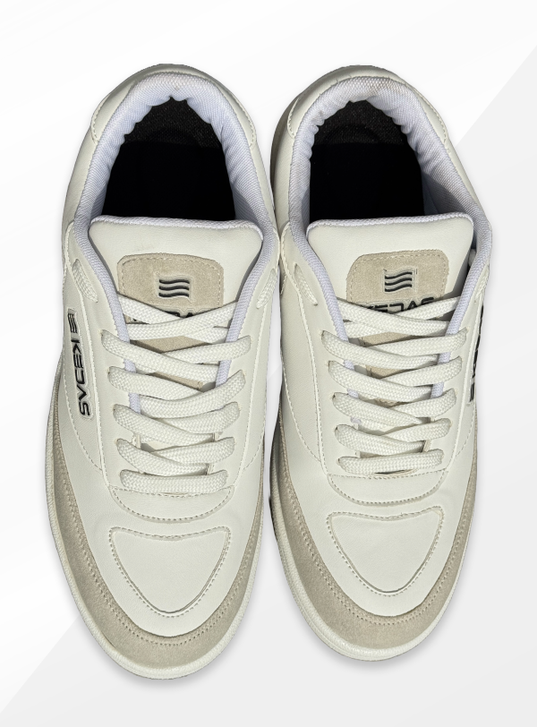 White Premium Casual Sneakers for Men