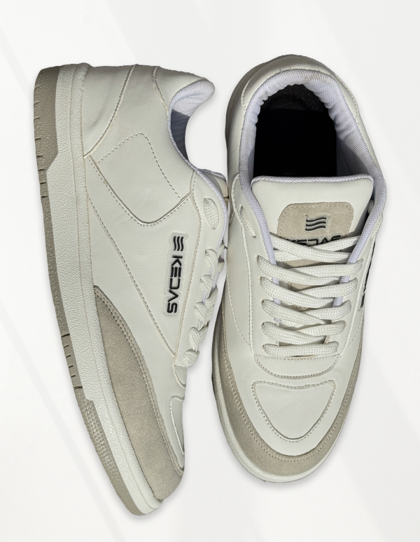 White Premium Casual Sneakers for Men - Image 2