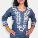 Hand Embroidered Short Kurti