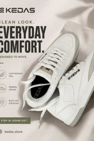 Men’s White and Cream Shoes